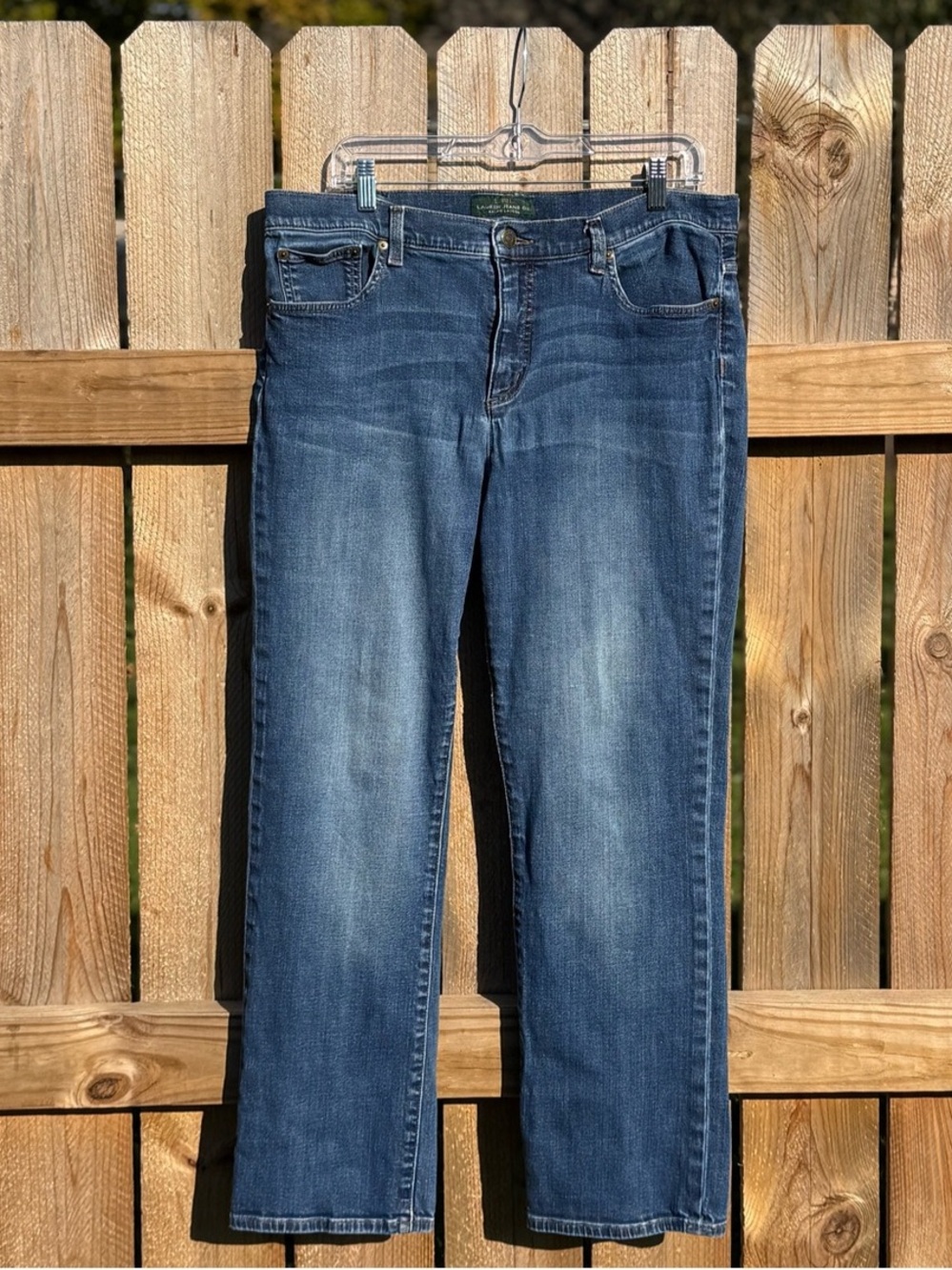 Lauren Ralph Lauren Jeans Co. Straight Leg Jeans Women’s size 16 Classic Denim